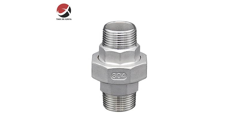 不鏽(xiù)鋼雙頭(tou)外牙活(huó)接管件(jiàn)