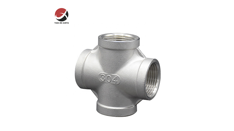 不(bú)鏽鋼等徑四通(tōng)管件