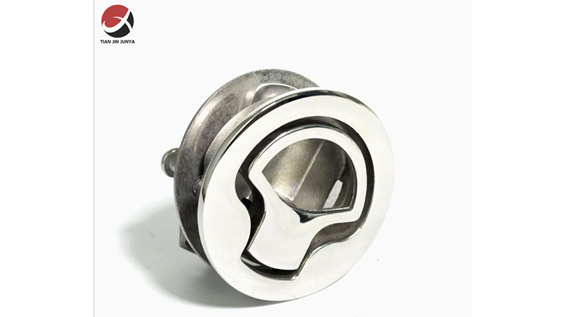 不鏽鋼(gāng)鎖體地闆(pan)扣 釣魚艇(ting)遊艇艙蓋(gai)甲闆拉手(shǒu)