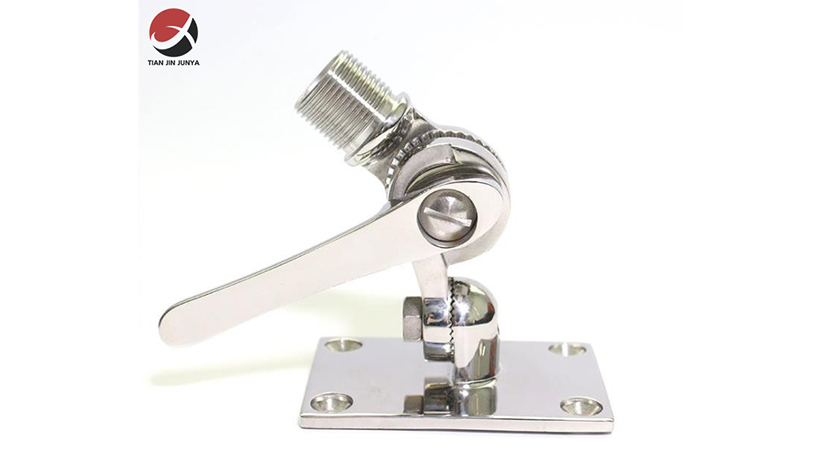 不鏽鋼(gang)316船用五金(jin)配件-底座(zuò)調節式天(tian)線